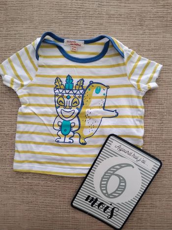 Tee shirt 6 mois