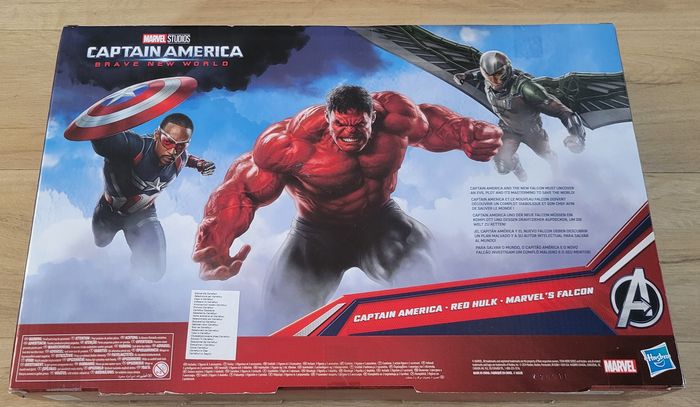 Coffret captain america avengers neuf 3personnages 30cm - photo numéro 2