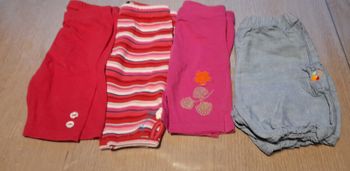 Lot de 4 leggings 74
