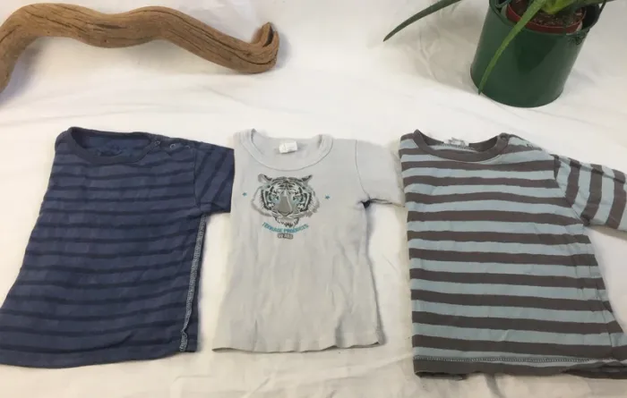 Lot de 3 t-shirt manches longues 2 ans - photo numéro 2
