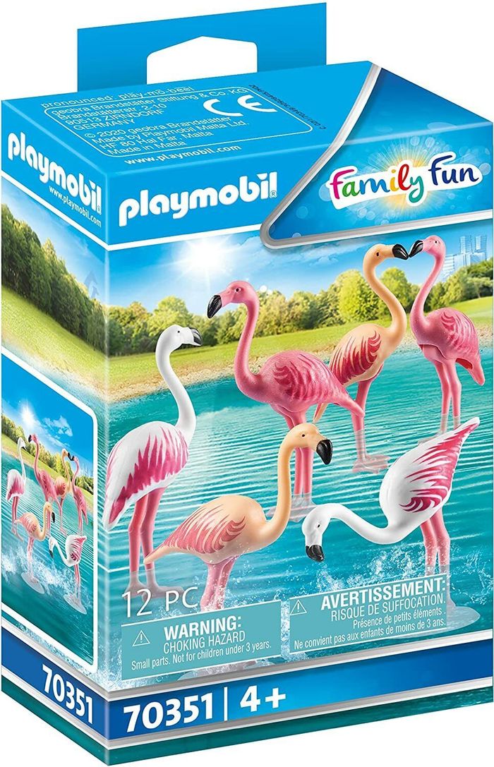 Playmobil 70351 couple de flamands roses
