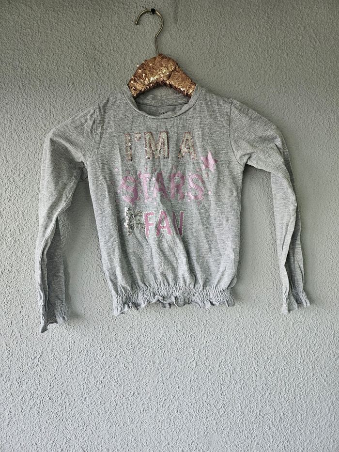 Blouse avec sequins pour fille - photo numéro 2