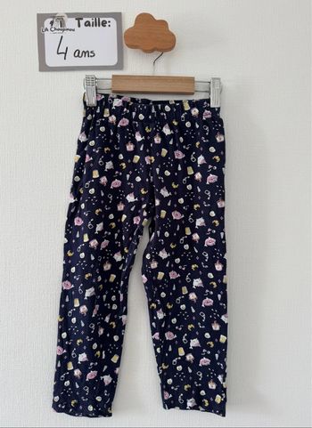 Legging à motif - taille 4 ans 🌸