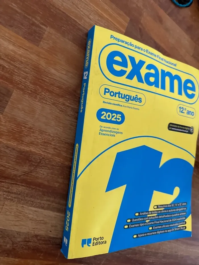 Livre exame português 2025 - photo numéro 2