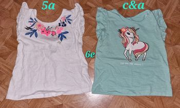 Lot 2 maillot 5ans c&a