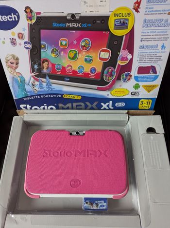 Tablette storio max xl 2.0 rose en boîte