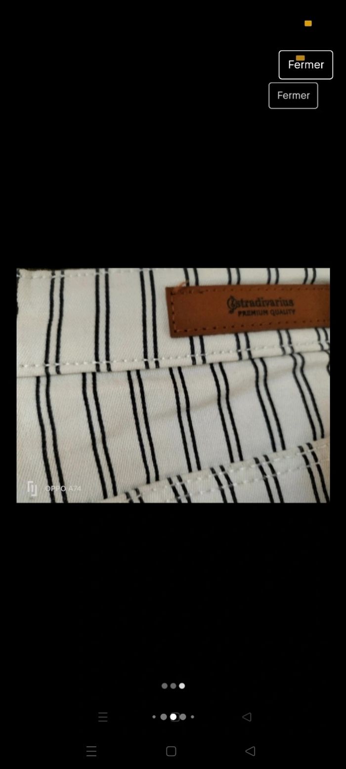 Jean Stradivarius T36 neuf - photo numéro 2