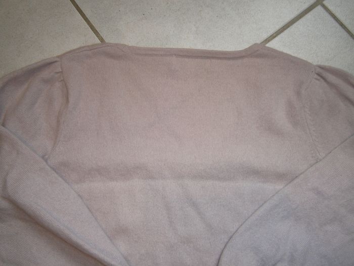 Pull ML rose en cachemire Taille 36/S - photo numéro 7