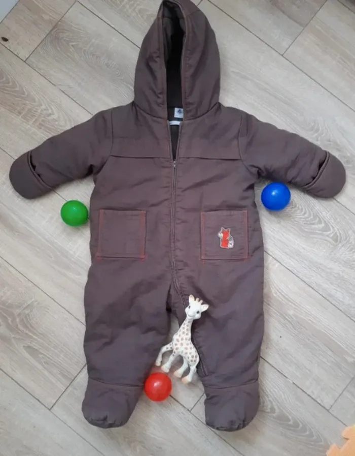 Combinaison chaude Petit Bateau