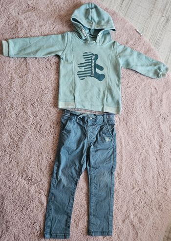 Ensemble lulu castagnette 24 mois garçon