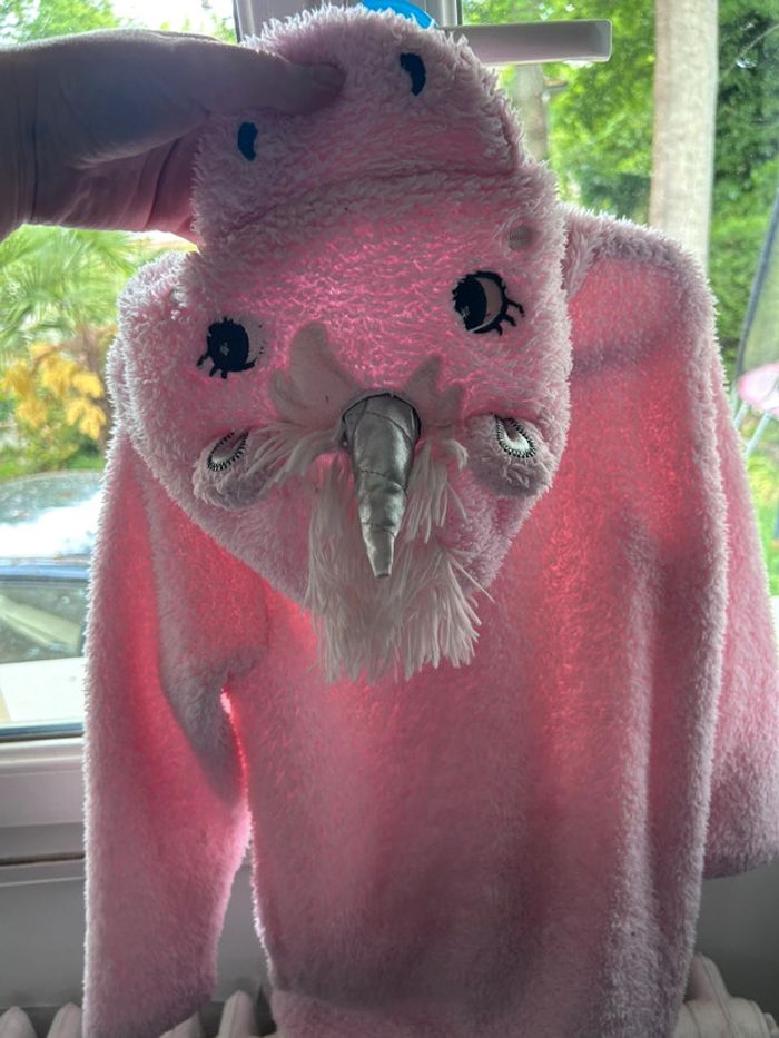 Robe de chambre licorne rose 8 ans - photo numéro 2