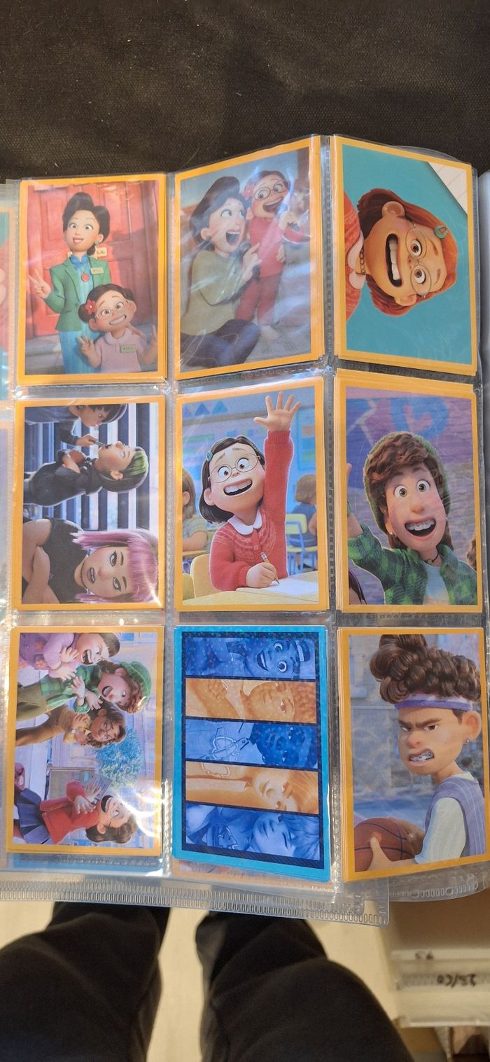 Collection de stickers et cartes du film "alerte rouge" neufs - photo numéro 2