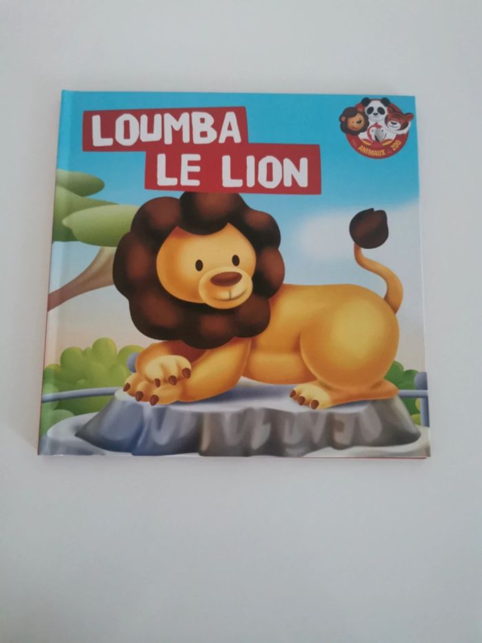 Livre Loumba le lion Mes animaux du zoo