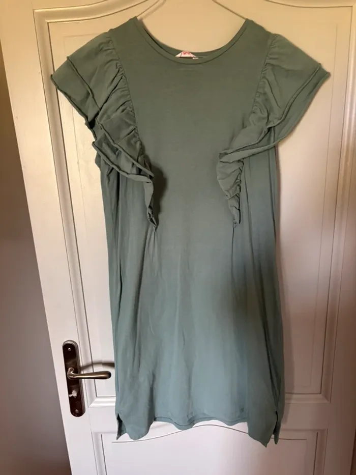 Robe camaïeu vert d’eau taille L - photo numéro 3