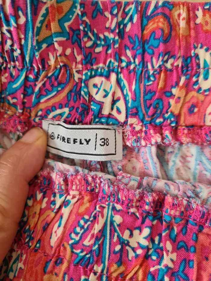 Short léger motifs roses Firefly / Taille 38 - photo numéro 2