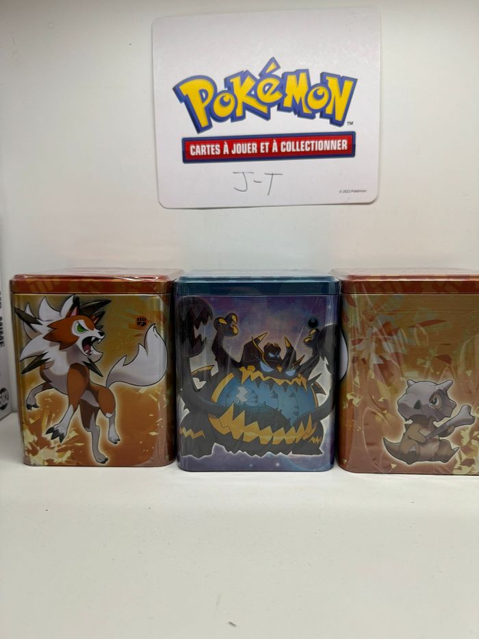 Pokémon tin cube Octobre 2022 Combat Noctali NEUVE Sous Blister Octobre 2022