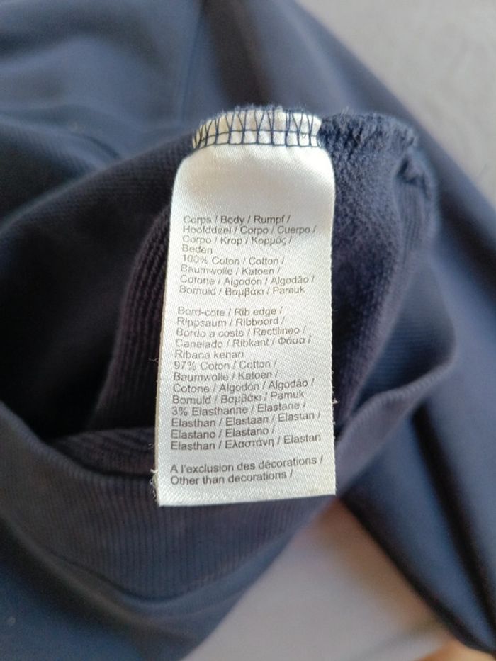 Pull Lacoste Bleu - photo numéro 4
