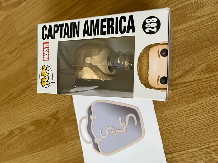 Funko Pop Marvel Avengers Infinity War Captain America - photo numéro 2