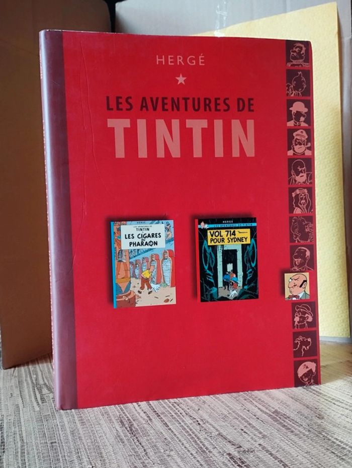 Les aventures de Tintin club France loisirs 2007 Casterman