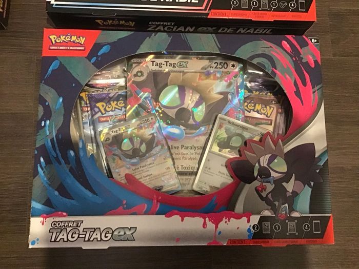Lot coffrets cartes Pokémon Pikachu Zénith Suprême origine perdue étincelles déferlantes - photo numéro 8