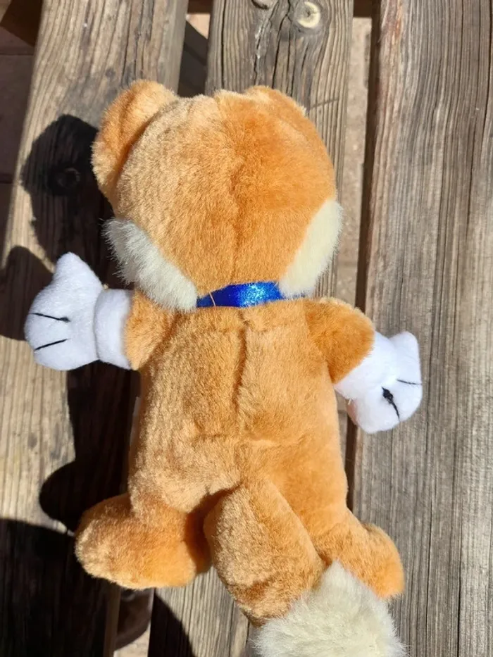 Peluche Publicitaire Xtra - Renard Adorable avec Nœud Papillon - 28 cm - photo numéro 2