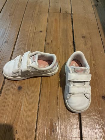 Basket puma scratch fille blanche 