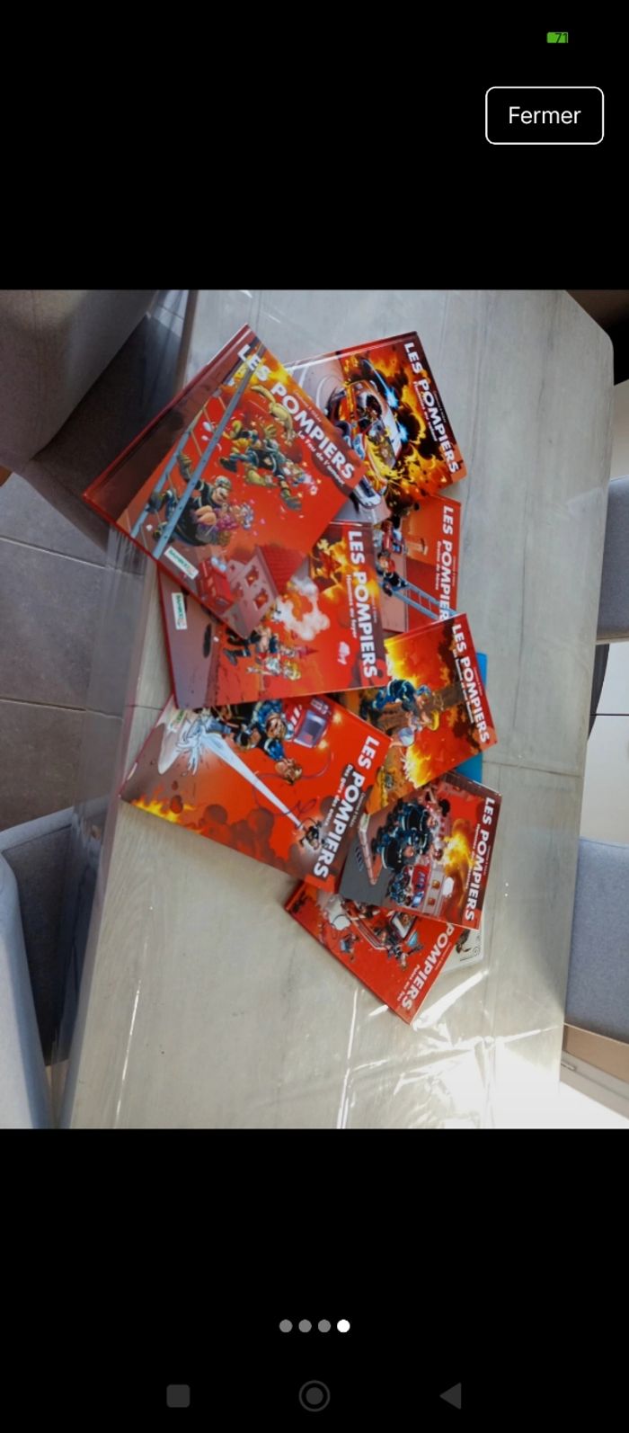 Bande dessinée les pompiers