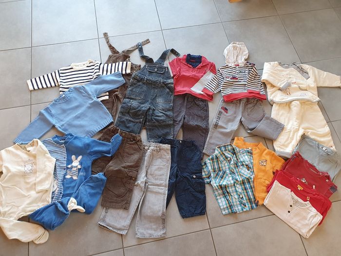 Lot vêtements garçon en 18 mois - photo numéro 1