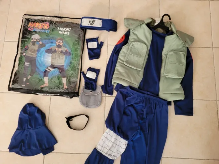 Déguisement Kakashi Hatake 140 cm - photo numéro 3