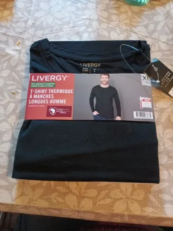 Tee-shirt thermique manches longues homme taille Xl