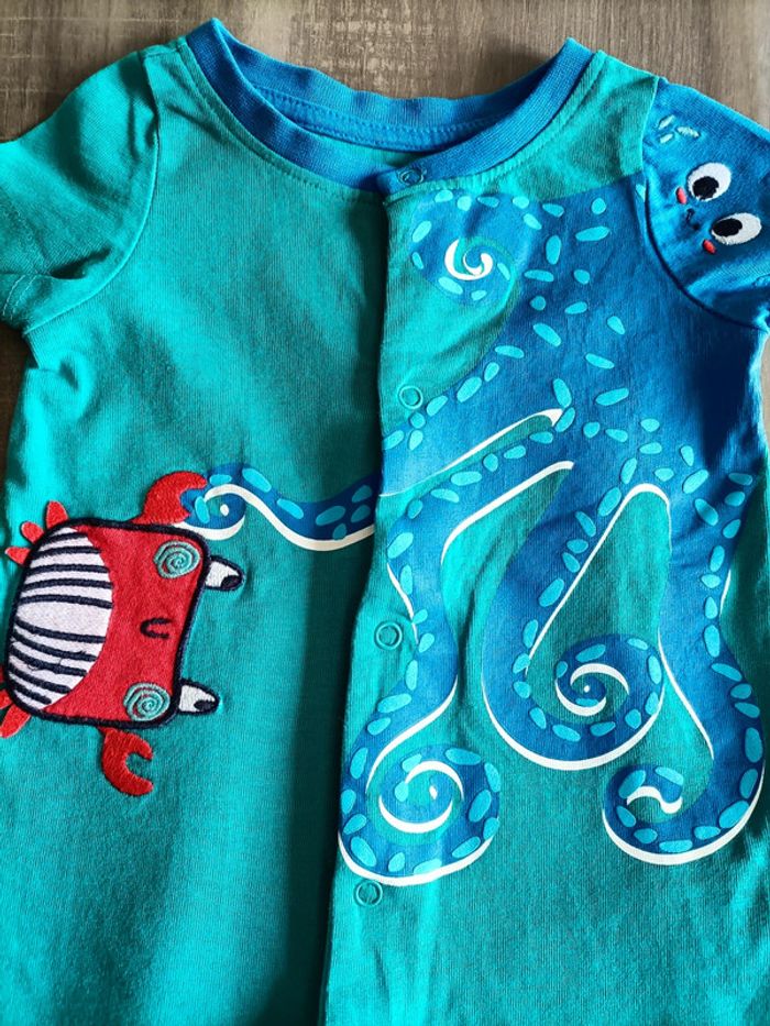 Barboteuse été mer DPAM 1 mois - photo numéro 2