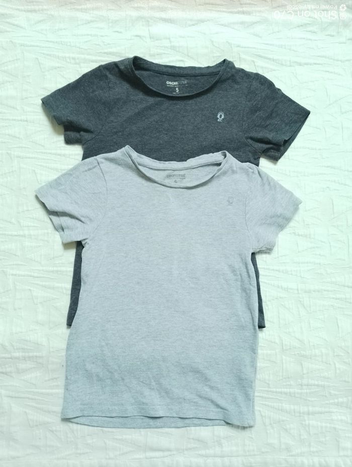 Orchestra lot 2 maillots corps manches courtes