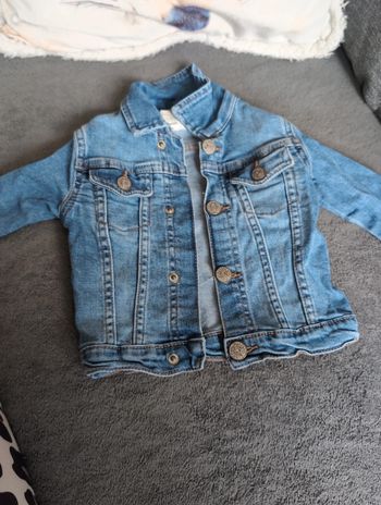 Veste en jeans mixte 9/12 mois