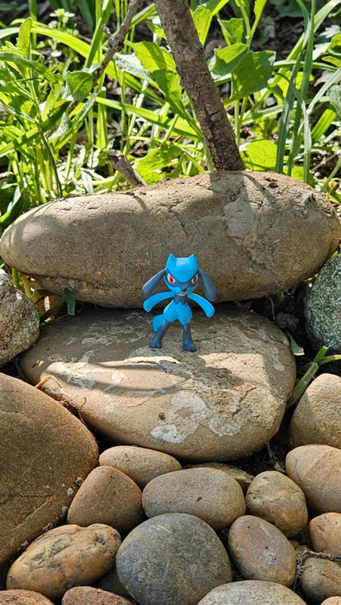 Super figurine Pokemon Nintendo tomy riolu - photo numéro 2