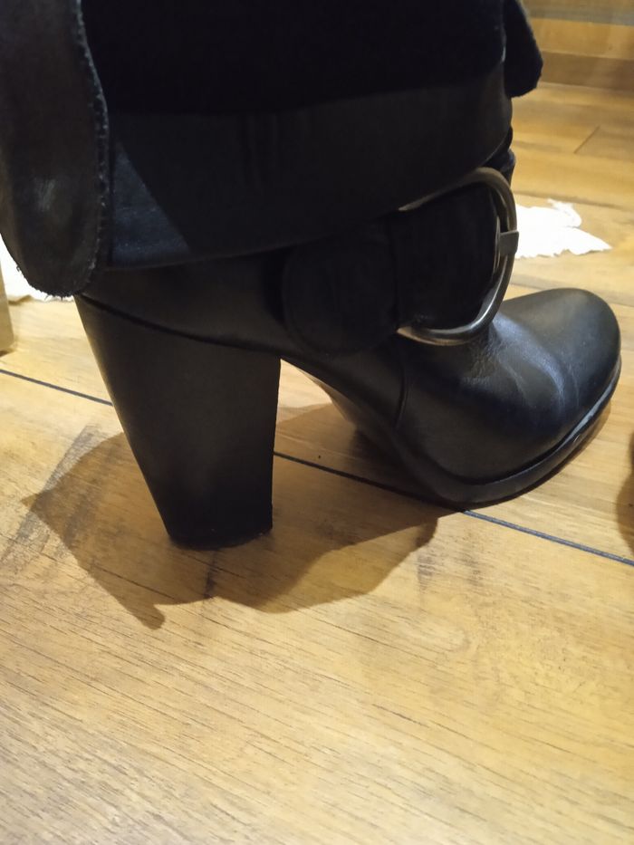 Bottines italiennes cuir - photo numéro 2