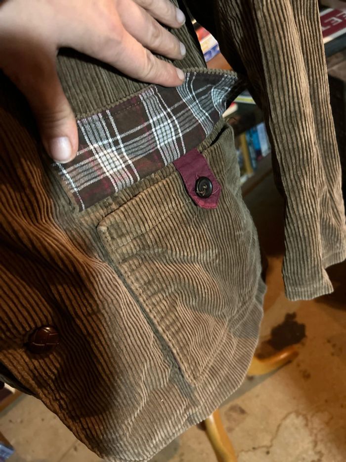 Veste hommes Burton 54 velours, côtelé - photo numéro 7