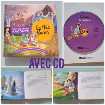 Livre avec CD, Marlène Jobert Raconte : La Fée Flocon 🧚 70