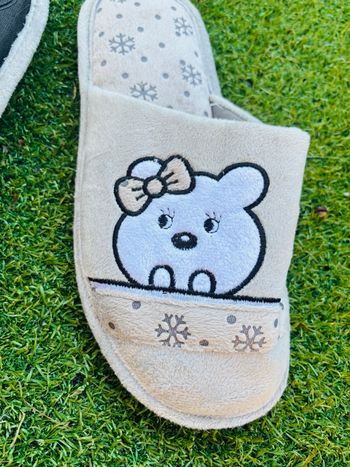 Chaussons pantoufles ourson 