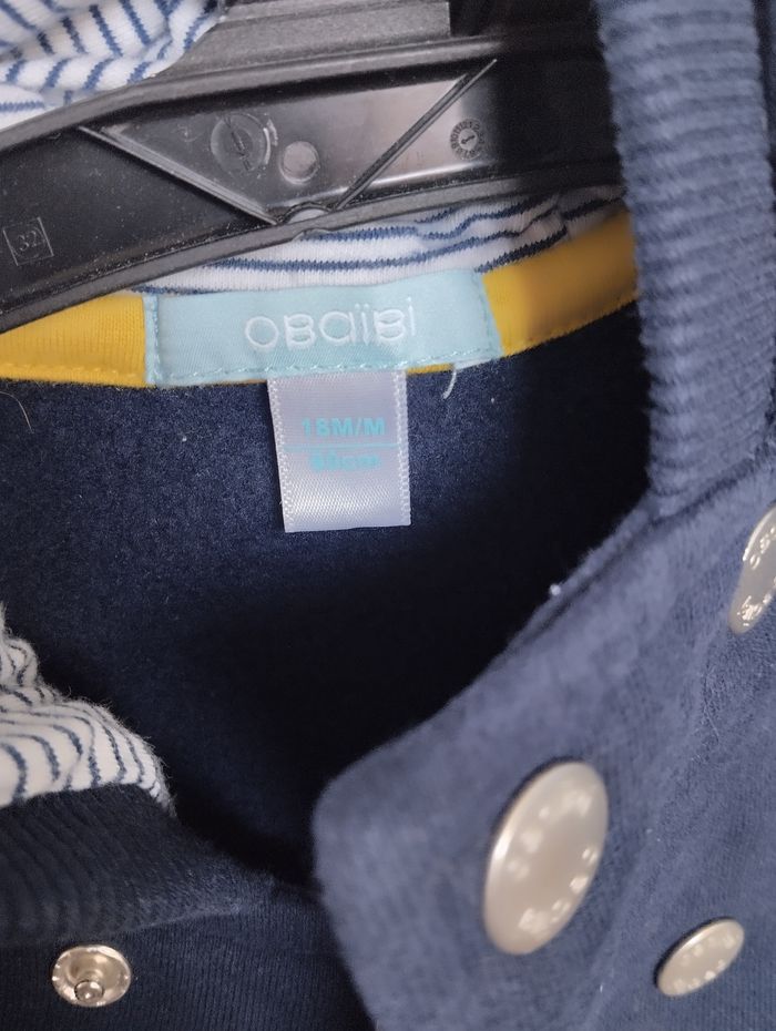 Veste marine 18 mois - photo numéro 2