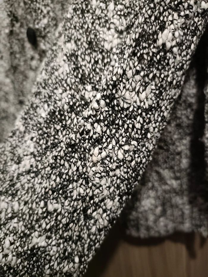 Gilet Mango noir et blanc - photo numéro 5