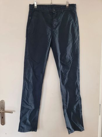 Pantalon chino marine - Zara Man