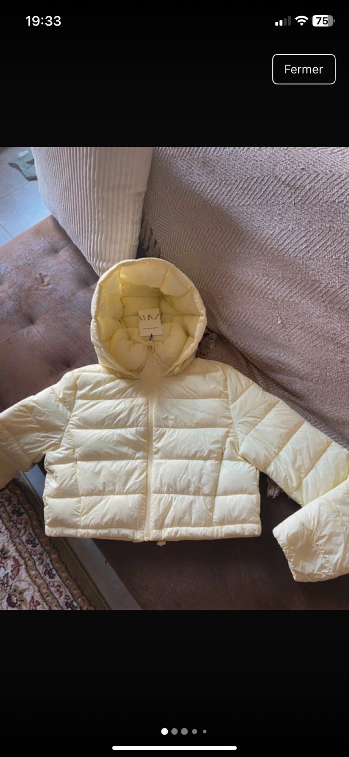 Doudoune manteau taille m Zara neuf avec étiquette