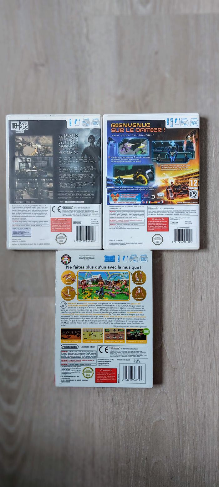 Lot 3 Jeux Nintendo Wii Wii U - photo numéro 2