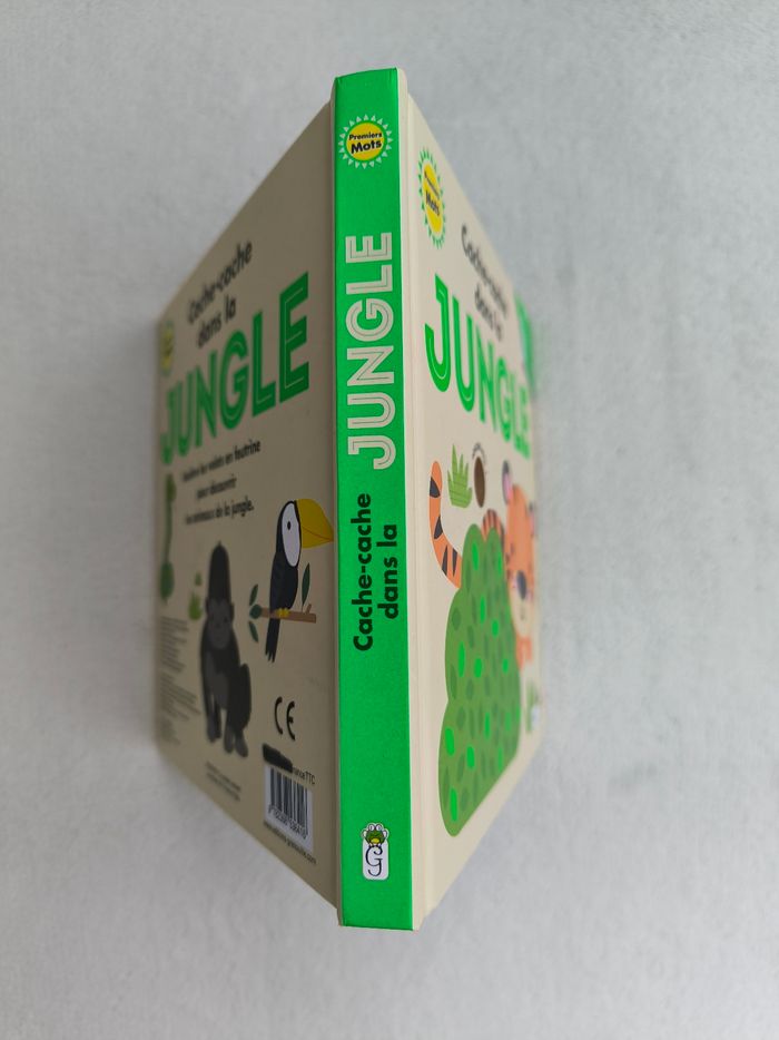 Livre à toucher Cache-cache dans la jungle - photo numéro 7