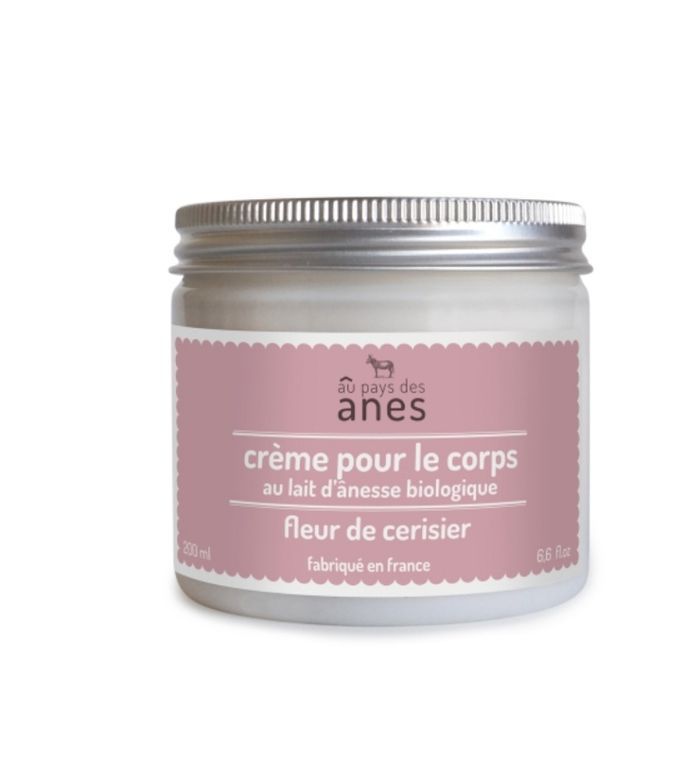 Creame pour le corps au lait d'anesse biologique 200ml