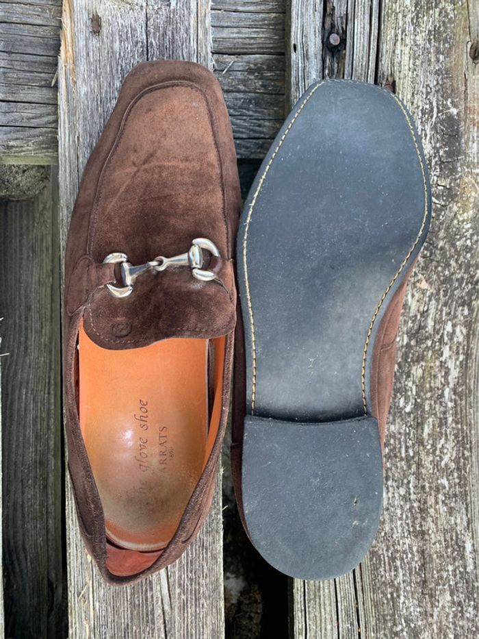 Mocassin homme Barrats en daim 41,5 - photo numéro 3