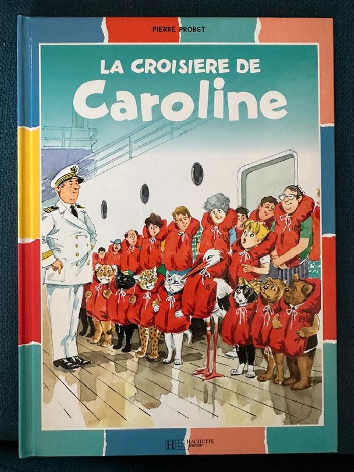 Livre La Croisière de Caroline Pierre Probst couleurs