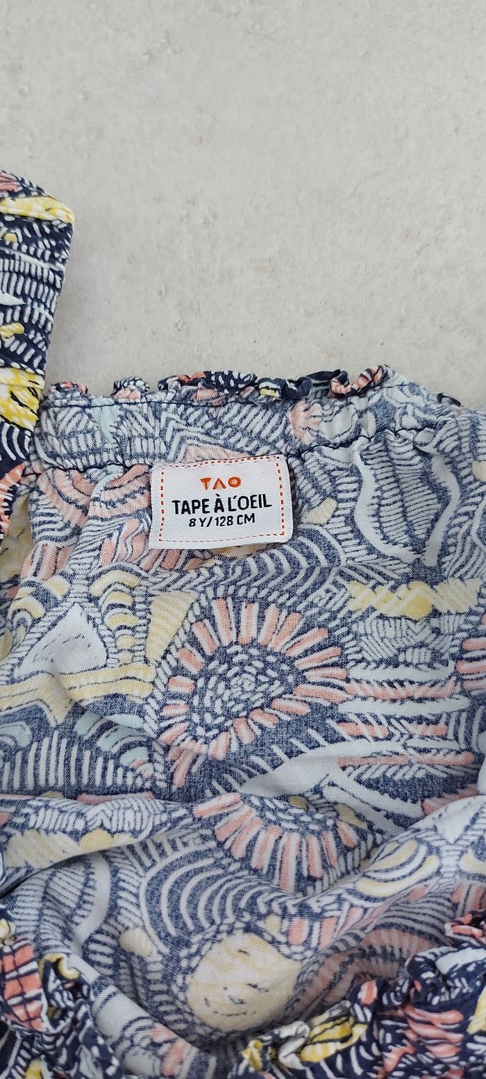 Combi-short fille 8 ans Très joli Très bon état - photo numéro 7