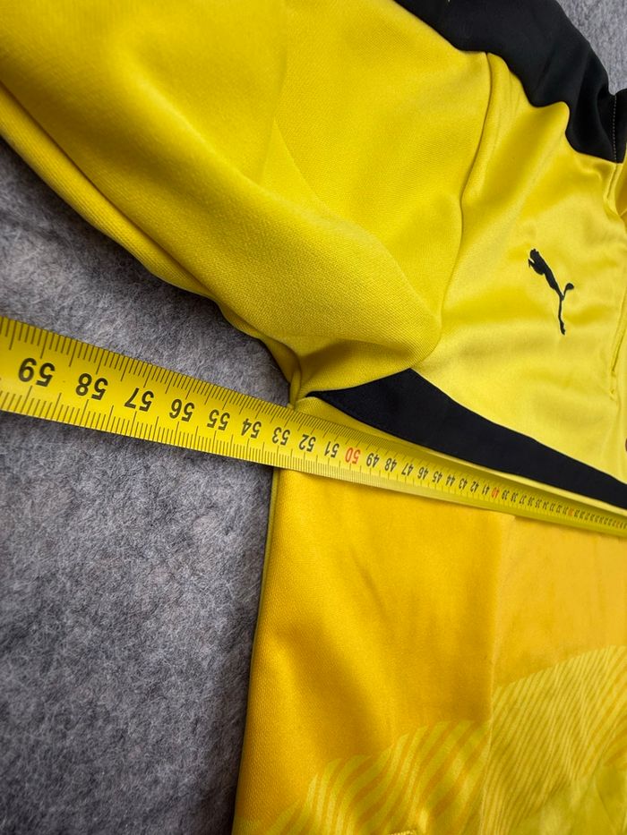 Quart Zip Jaune Football BVB Dortmund L - photo numéro 7