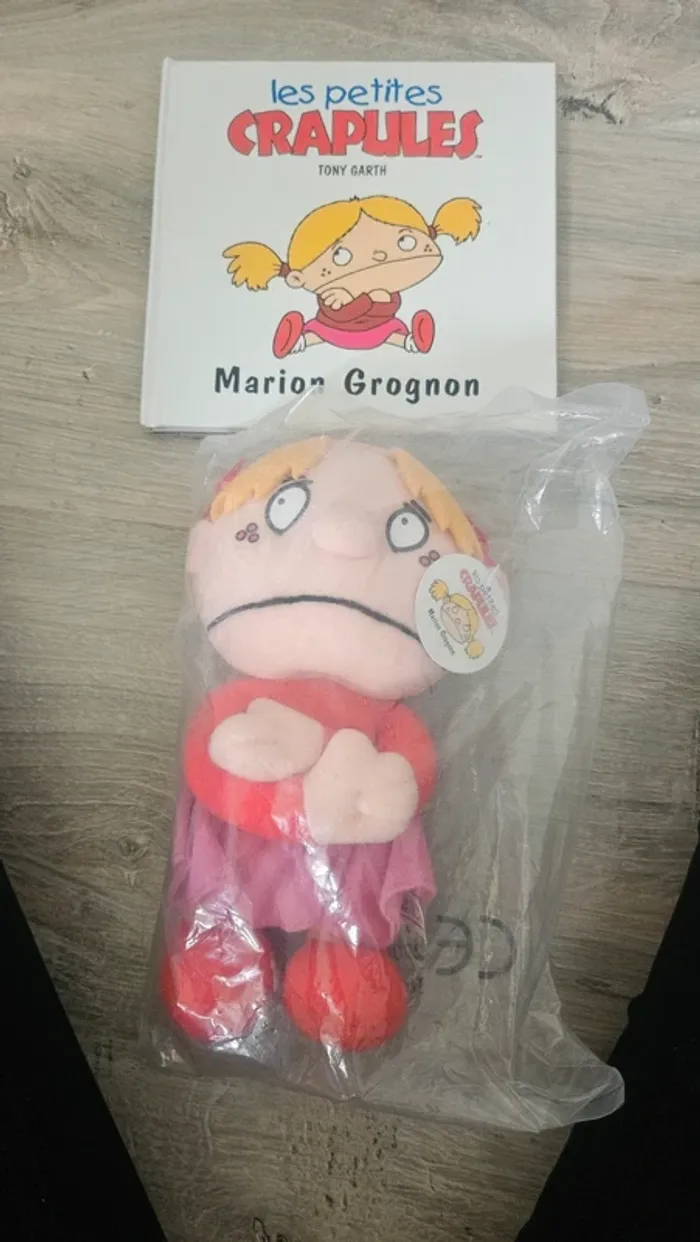 Les petites crapules Marion grognon livre + peluche